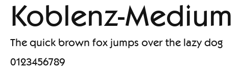 Koblenz-Medium Preview