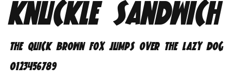 Knuckle Sandwich Preview