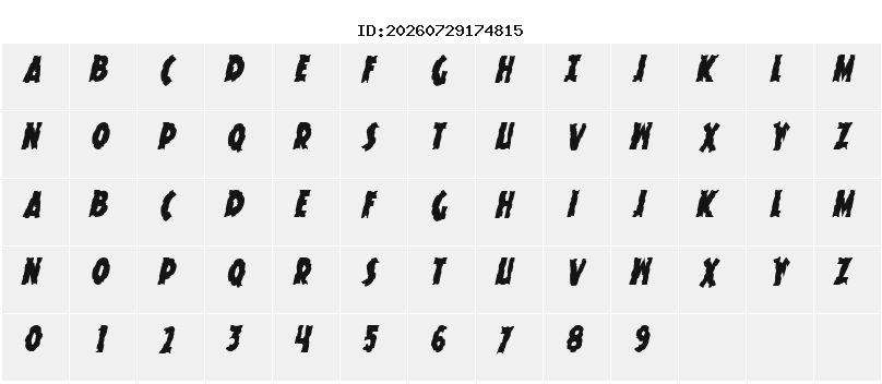 Character Map