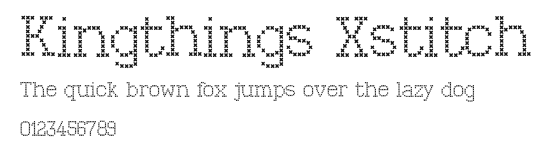 Kingthings Xstitch Preview