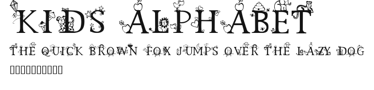 Kids Alphabet Preview