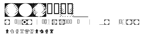 KiddyChessFont Preview