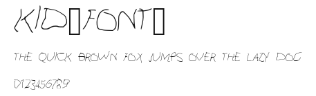 Kid_Font_ Preview