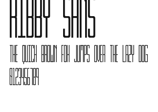Kibby Sans Preview