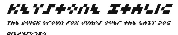 Keystone Italic Preview