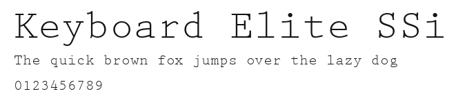 Keyboard Elite SSi Preview