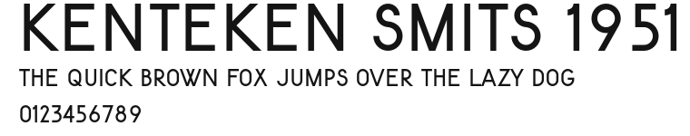 Kenteken Smits 1951 Preview