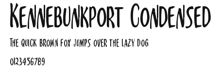 Kennebunkport Condensed Preview