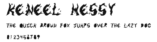 Keneel Messy Preview