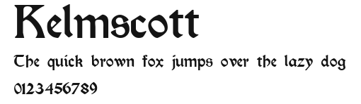 Kelmscott Preview