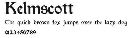 Kelmscott Preview