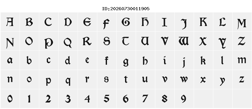 Character Map