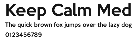 Keep Calm Med Preview