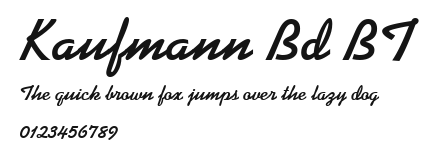 Kaufmann Bd BT Preview