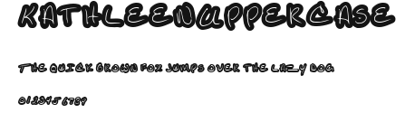 KathleenUppercase Preview