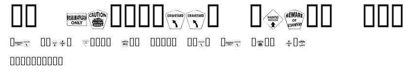 KR Halloween Signs Two Preview