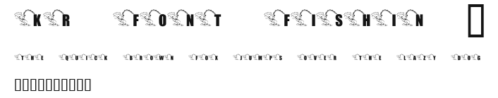 KR Font Fishin 2 Preview