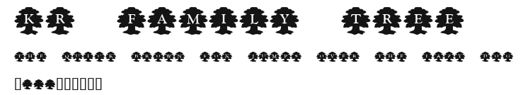 KR Family Tree Preview