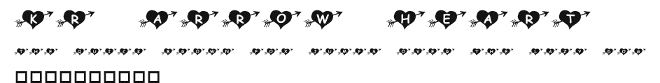 KR Arrow Heart Preview