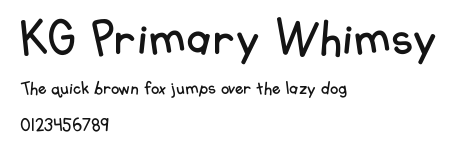 KG Primary Whimsy Preview
