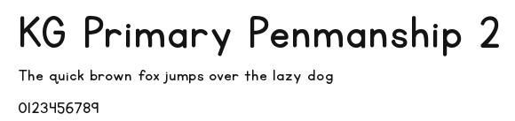 KG Primary Penmanship 2 Preview