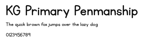 KG Primary Penmanship Preview