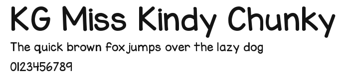 KG Miss Kindy Chunky Preview