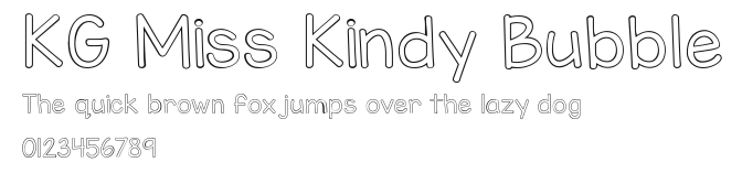 KG Miss Kindy Bubble Preview