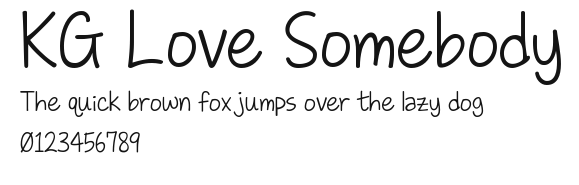 KG Love Somebody Preview
