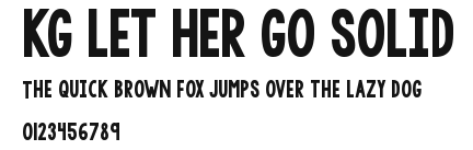 KG LET HER GO SOLID Preview