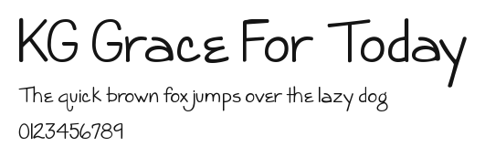 KG Grace For Today Preview