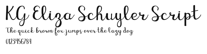 KG Eliza Schuyler Script Preview
