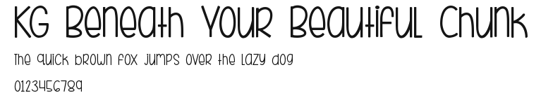 KG Beneath Your Beautiful Chunk Preview
