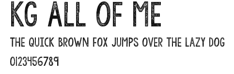 KG All of Me Preview