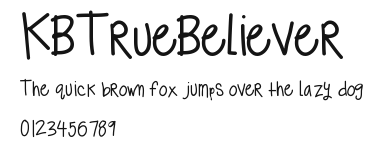 KBTrueBeliever Preview