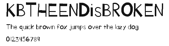 KBTHEENDisBROKEN Preview