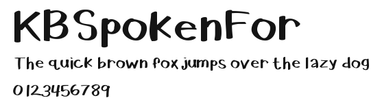 KBSpokenFor Preview