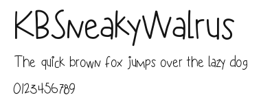 KBSneakyWalrus Preview