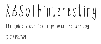 KBSoThinteresting Preview