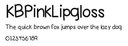 KBPinkLipgloss Preview