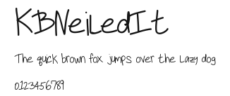 KBNeiledIt Preview