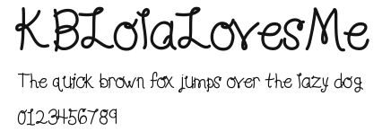 KBLolaLovesMe Preview