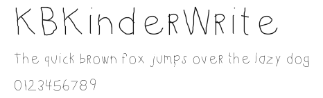 KBKinderWrite Preview