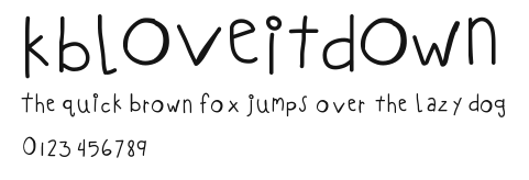 KBLOVEITDOWN Preview