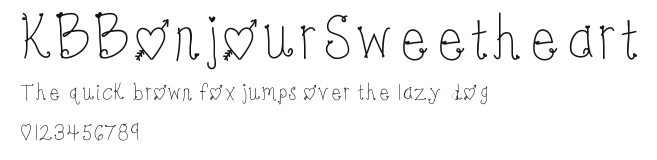 KBBonjourSweetheart Preview