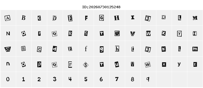 Character Map