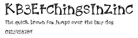 KB3EtchingsInZinc Preview