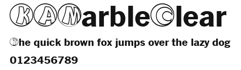 KAMarbleClear Preview