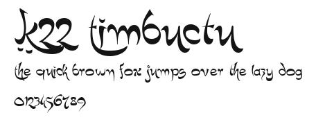 K22 Timbuctu Preview