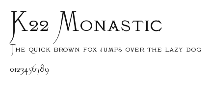 K22 Monastic Preview